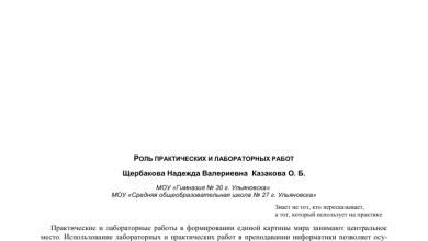 Photo of Роль практических занятий и лабораторных работ в учебном процессе